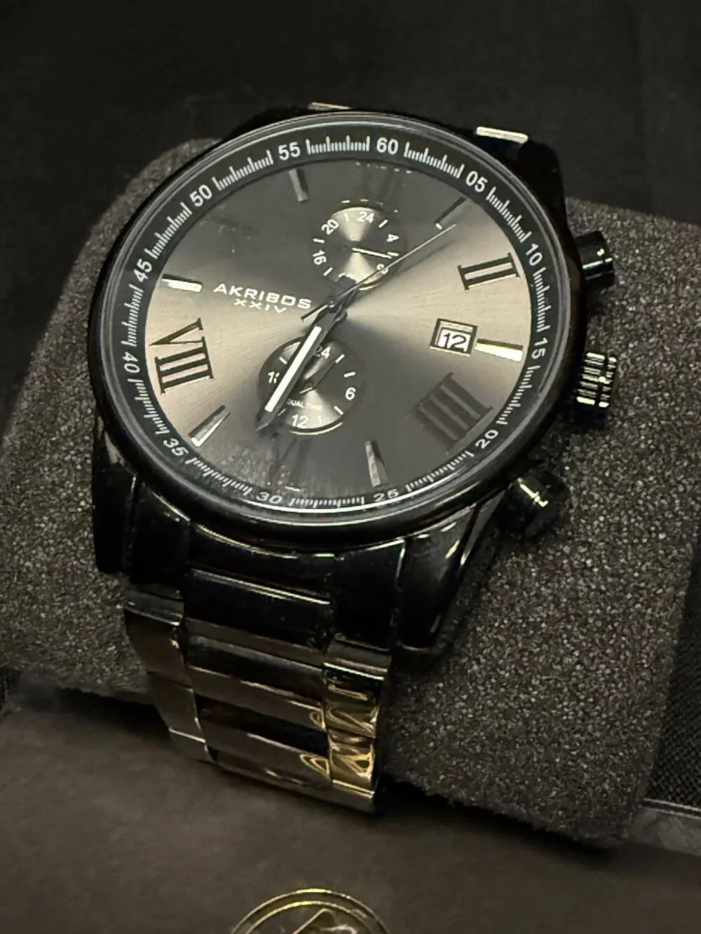 Akribos- XXIV Steel Watch
